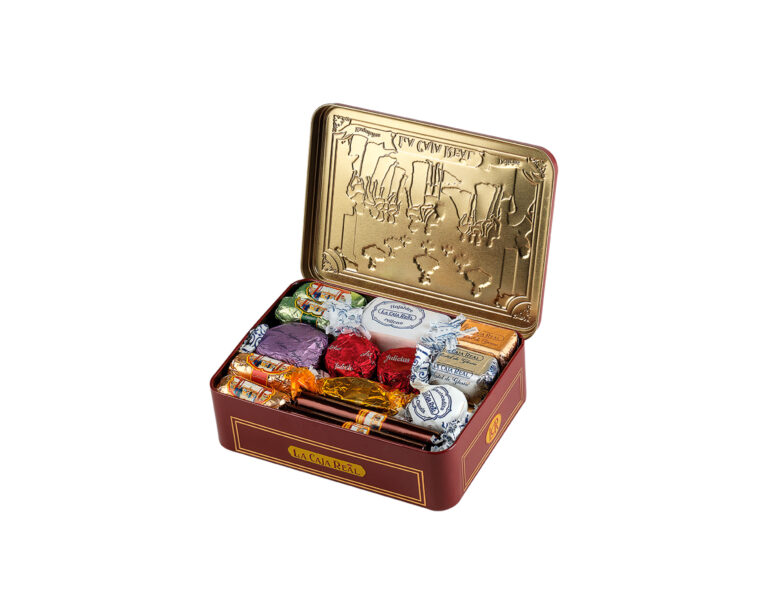 La Caja Real (Lata de 500gr) abierta