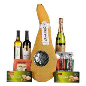 Lote de Navidad en Caja Jamonera nº 28