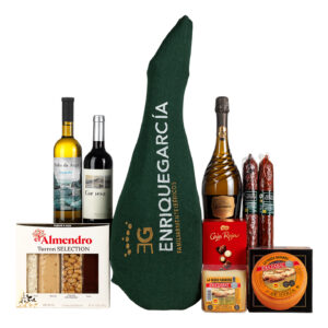 Lote de Navidad en Caja de Madera Jamonera nº 34