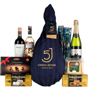 Lote de Navidad en Caja de Madera Jamonera nº 36