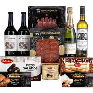Lote de Navidad en Caja de Madera Selección nº 40