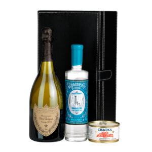 Estuche de Piel con Champagne nº 68