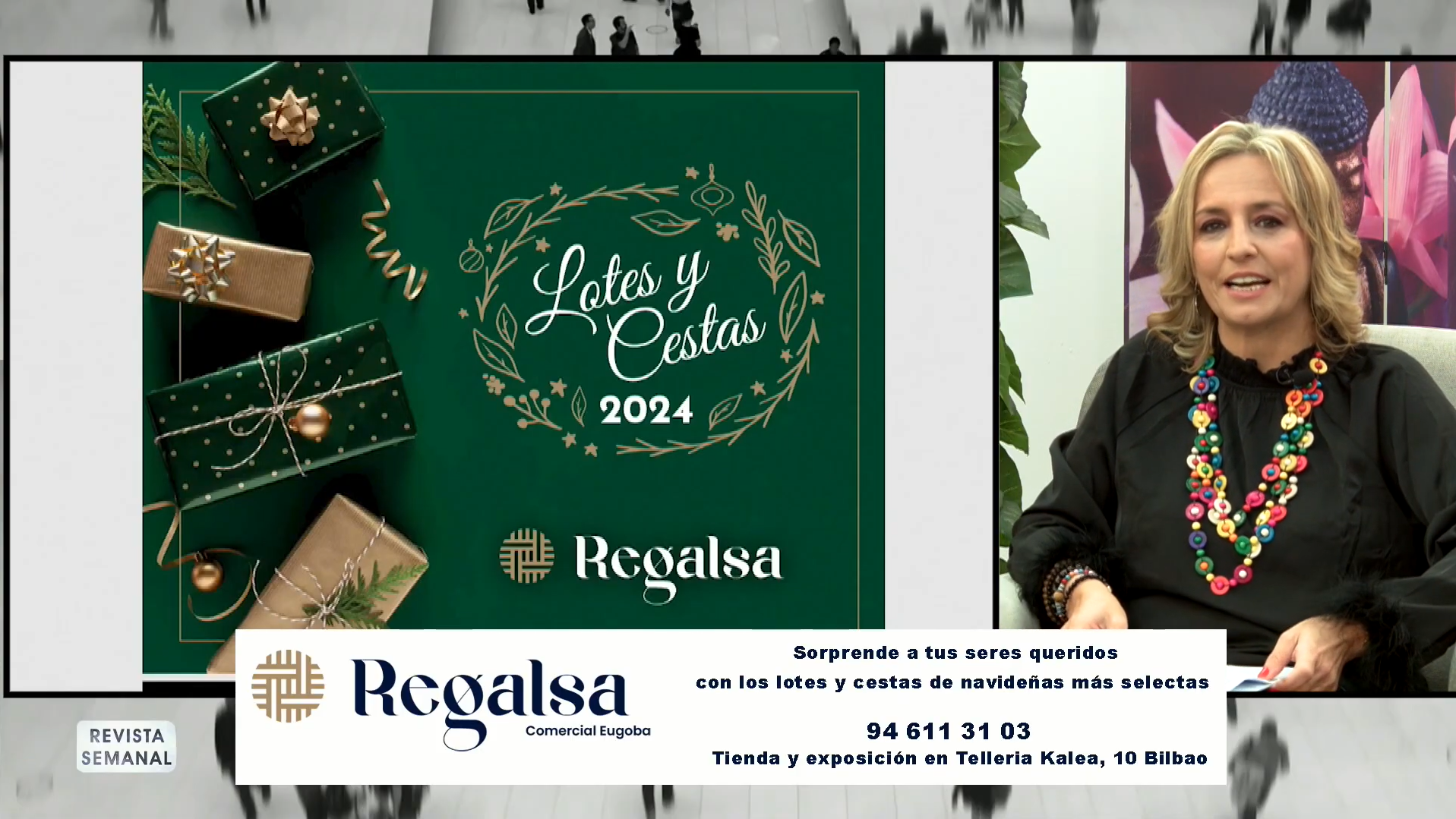 Regalsa en TeleBilbao en 2024